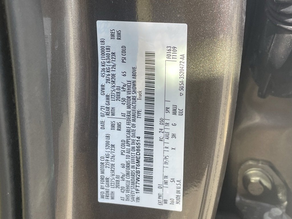 2021 Ford Super Duty F-250 SRW XL