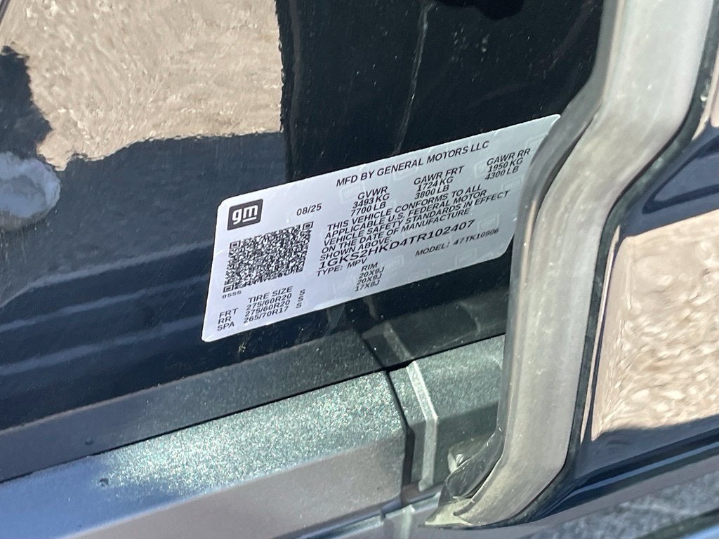 2026 GMC Yukon XL AT4