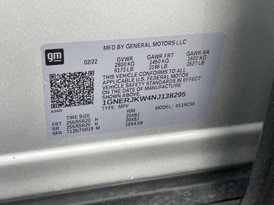 2022 Chevrolet Traverse RS