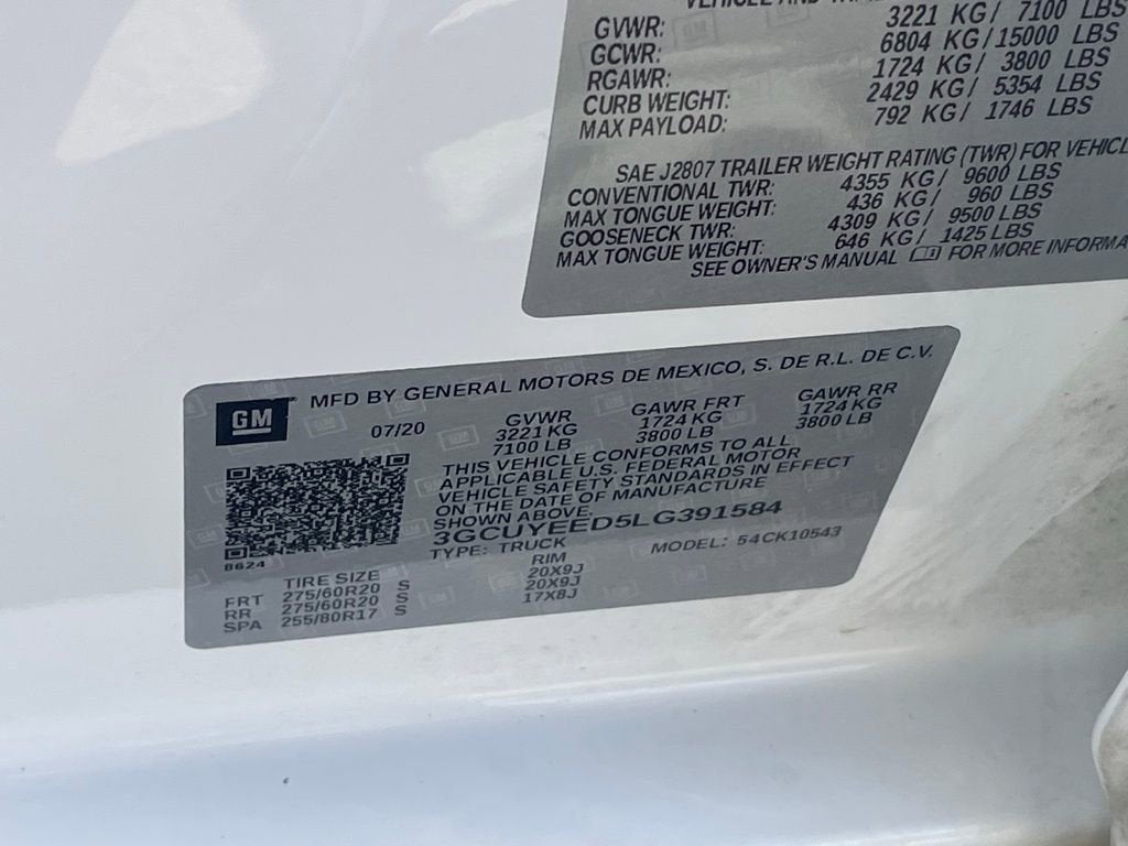 2020 Chevrolet Silverado 1500 RST