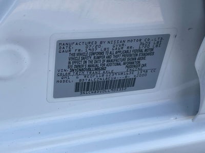 2020 Nissan Versa S