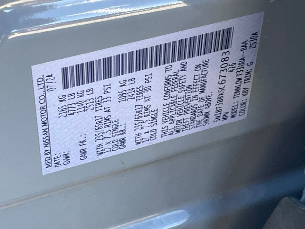 2025 Nissan Rogue Rock Creek