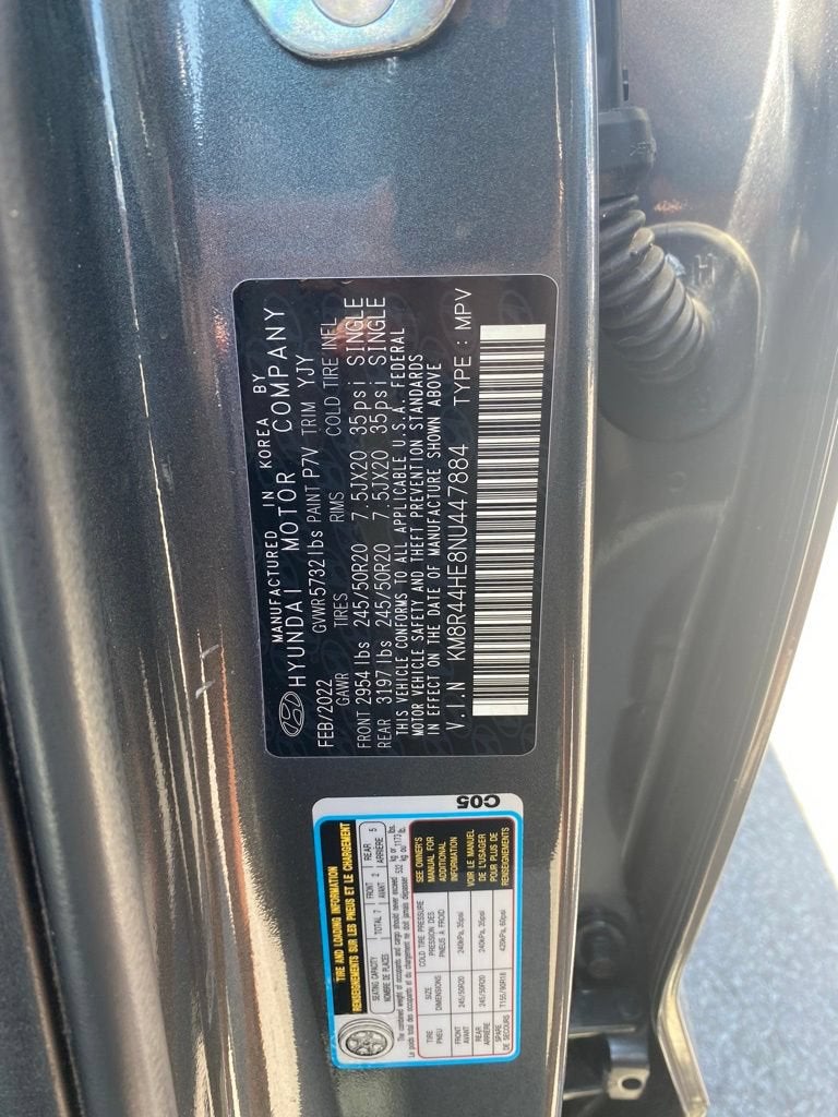 2022 Hyundai PALISADE SEL