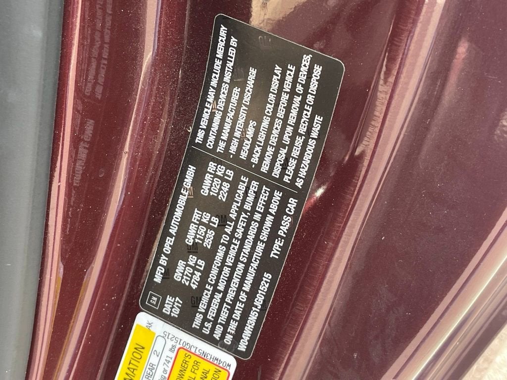 2018 Buick Cascada Premium