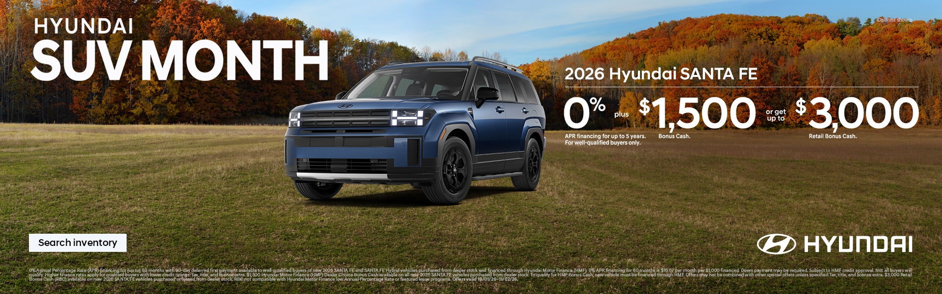 0% APR for 5 years + $1,500 Bonus Cash or $3,000 Bonus Cash