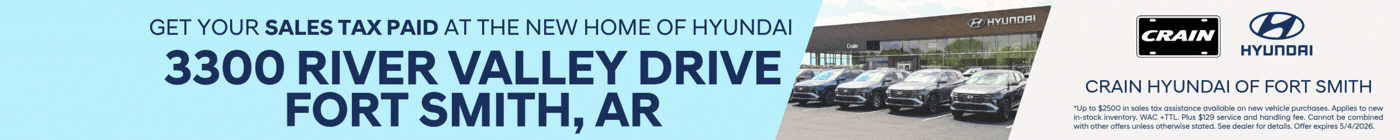 Current offers on Tucson, Elantra and Santa Fe at Crain Hyundai
