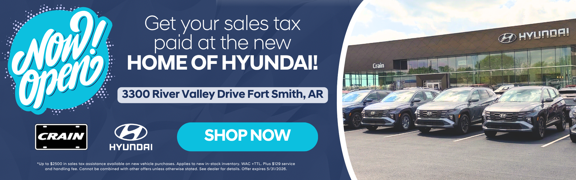 Browse new vehicles in Fort Smith.