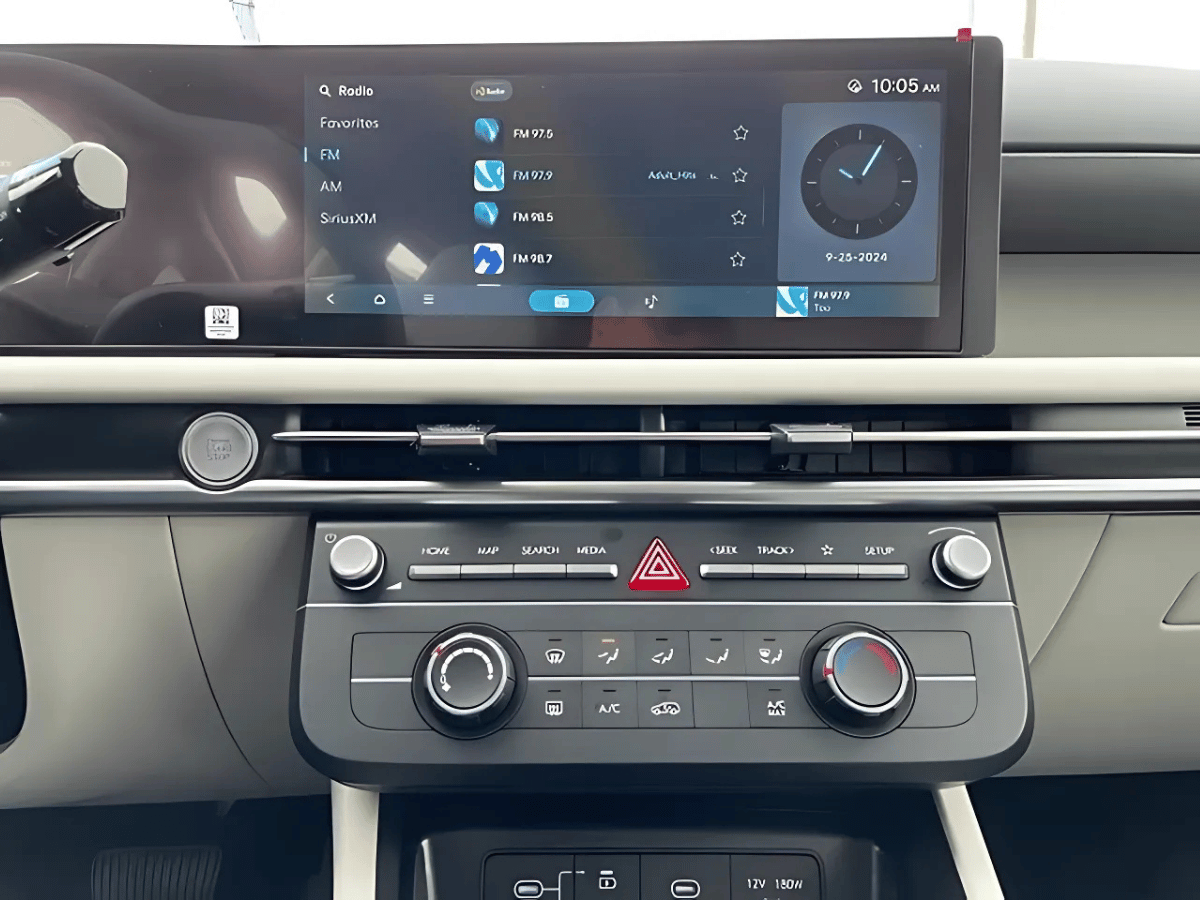 Hyundai Santa Fe tech features
