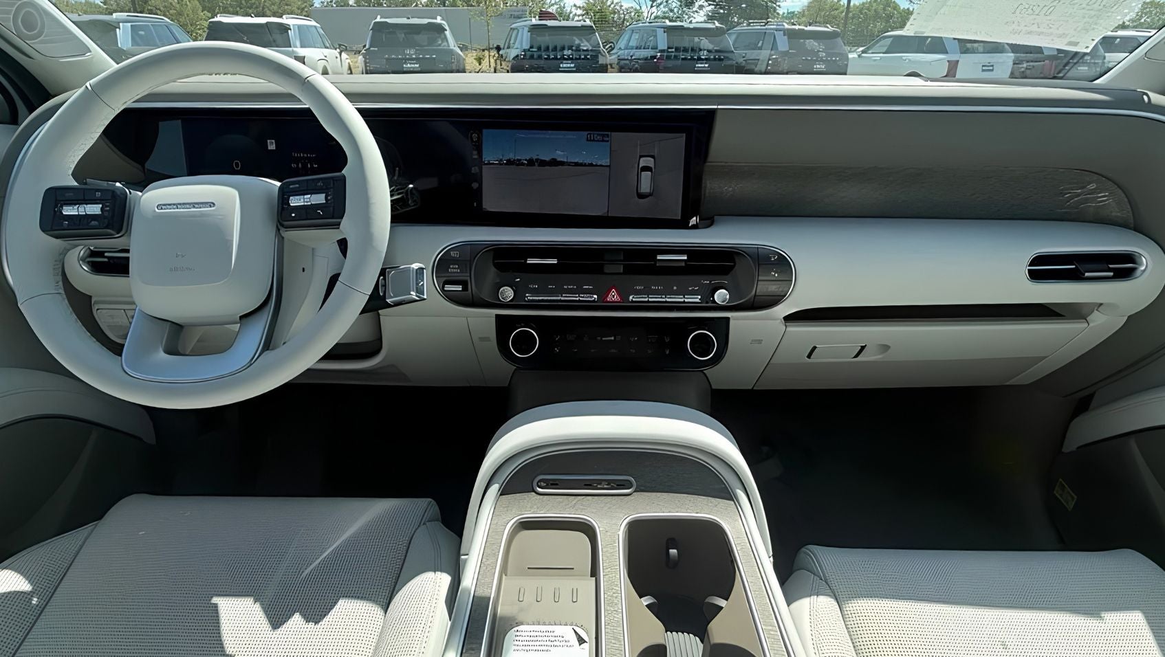 2027 Hyundai Palisade Hybrid Interior at Crain Hyundai of Fort Smith